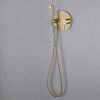 Смеситель ABBER Emotion AF8826G с гигиеническим душем, золото матовое фото в интернет-магазине «Wasser-Haus.ru»