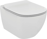 Унитаз подвесной Ideal Standard Tesi безободковый, крышка T352701 с микролифтом фото в интернет-магазине «Wasser-Haus.ru»