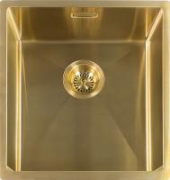 Мойка кухонная Reginox Miami 40x40 3,5' PVD gold фото в интернет-магазине «Wasser-Haus.ru»