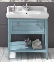 Тумба с раковиной Kerama Marazzi Provence 80 синяя фото в интернет-магазине «Wasser-Haus.ru»