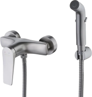 Гигиенический душ Lemark Bronx LM3718GM со смесителем, графит