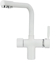 Смеситель для кухни Point PN3104 белый