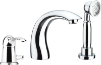 Смеситель на борт ванны Webert Aurora Aurora AU850701015 хром