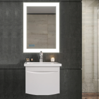 Мебель для ванной Бриклаер Вега 50 белая фото в интернет-магазине «Wasser-Haus.ru»
