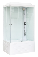 Душевая кабина Royal Bath  RB 8120BP5-WT (белое/прозрачное) правая фото в интернет-магазине «Wasser-Haus.ru»