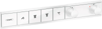 Термостатический смеситель встраиваемый Hansgrohe RainSelect 15382700 для душа, белый матовый фото в интернет-магазине «Wasser-Haus.ru»