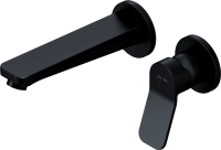 Смеситель для раковины AM.PM X-Joy F85A72622 С ВНУТРЕННЕЙ ЧАСТЬЮ, черный фото в интернет-магазине «Wasser-Haus.ru»