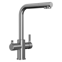 Смеситель для кухни Elghansa Kitchen Pure Water 56A5511-Steel steel фото в интернет-магазине «Wasser-Haus.ru»