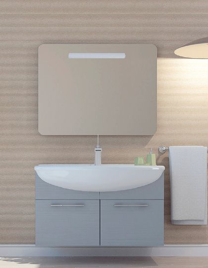 Зеркало Sanvit Модерн 100 фото в интернет-магазине «Wasser-Haus.ru»