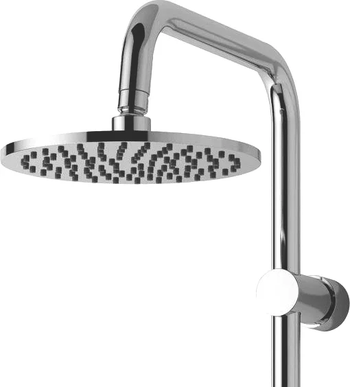 Душевой комплект Смеситель Ideal Standard Cerafine O BC500AA + Стойка IdealRain Eco A6281AA фото в интернет-магазине «Wasser-Haus.ru»