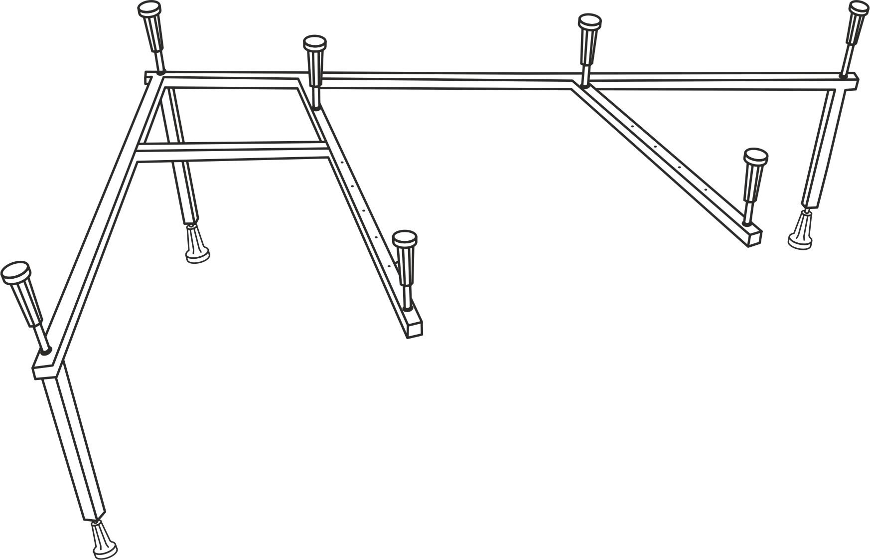 Каркас для ванны excellent универсальный с установкой