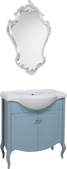 Мебель для ванной Caprigo Verona-H 80 антарктида, с 2 дверцами фото в интернет-магазине «Wasser-Haus.ru»