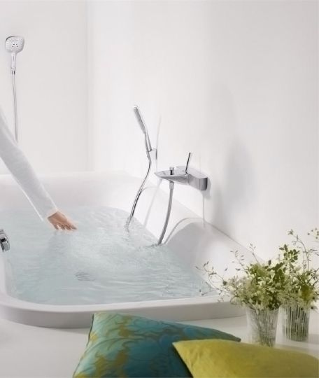 Смеситель Hansgrohe PuraVida 15472000 для ванны с душем фото в интернет-магазине «Wasser-Haus.ru»