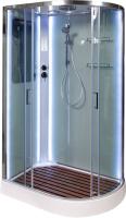 Душевая кабина DTO A102LLED с средним поддоном фото в интернет-магазине «Wasser-Haus.ru»