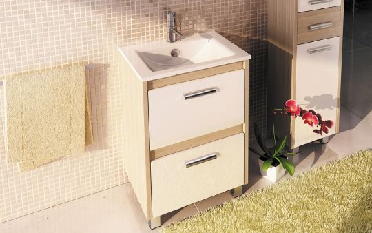 Мебель для ванной Comforty Тулуза 60 сосна лоредо фото в интернет-магазине «Wasser-Haus.ru»