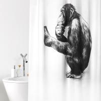 Штора для ванной Bacchetta Monkey 180x200 фото в интернет-магазине «Wasser-Haus.ru»