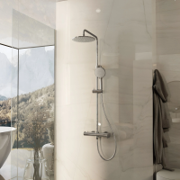 Душевая стойка Vincea Rondo VSFS-1R0CH без излива, хром фото в интернет-магазине «Wasser-Haus.ru»