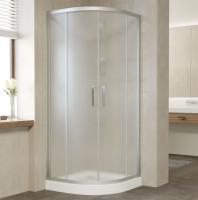 Душевой уголок Vegas Glass ZS 80 07 10 профиль матовый хром, стекло сатин фото в интернет-магазине «Wasser-Haus.ru»