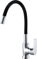 Смеситель для кухни РМС SL123BL SL123BL-016F-1 чёрный, хром