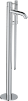 Напольный смеситель для ванны с душем Kludi Bozz 385900576 хром