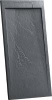 Поддон для душа Vincea VST-4SRL8010A 100x80 антрацит, с сифоном фото в интернет-магазине «Wasser-Haus.ru»