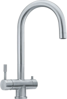 Смеситель для кухни Franke Eos Clear Water нержавеющая сталь фото в интернет-магазине «Wasser-Haus.ru»