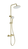 Душевая стойка Wonzon & Woghand WW-B3031-A-BG, брашированное золото фото в интернет-магазине «Wasser-Haus.ru»