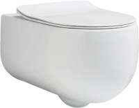 Унитаз подвесной Kerasan Flo 311130 безободковый, белый матовый фото в интернет-магазине «Wasser-Haus.ru»
