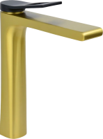 Смеситель для раковины Bronze de Luxe Element EL21GB золото черный фото в интернет-магазине «Wasser-Haus.ru»