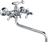 Универсальный смеситель Ledeme H12 L2612-2, хром
