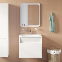 Мебель для ванной IDDIS Esper 60 подвесная, белая фото в интернет-магазине «Wasser-Haus.ru»