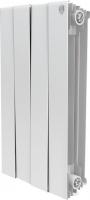 Радиатор биметаллический Royal Thermo Piano Forte 500 bianco traffico 4 секции, белый фото в интернет-магазине «Wasser-Haus.ru»