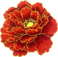 Коврик Carnation Home Fashions Peony Flower Red 73 см фото в интернет-магазине «Wasser-Haus.ru»