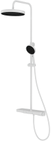 Душевая стойка Vincea Inspire VSFS-3I12TW с термостатом, белый фото в интернет-магазине «Wasser-Haus.ru»