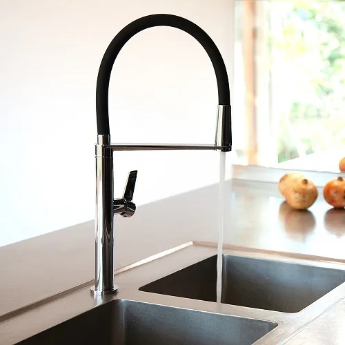 Смеситель для кухни Ramonsoler Kitchen Magnet 388801MCNC никель фото в интернет-магазине «Wasser-Haus.ru»