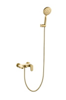 Смеситель для ванны с душем Boheme Spectre 453-MG, matt gold фото в интернет-магазине «Wasser-Haus.ru»