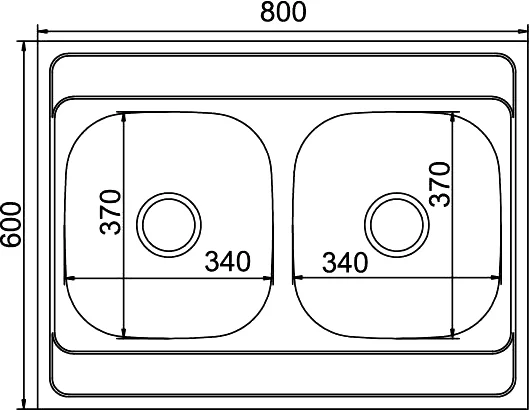 Мойка кухонная Mixline 528171 фото в интернет-магазине «Wasser-Haus.ru»