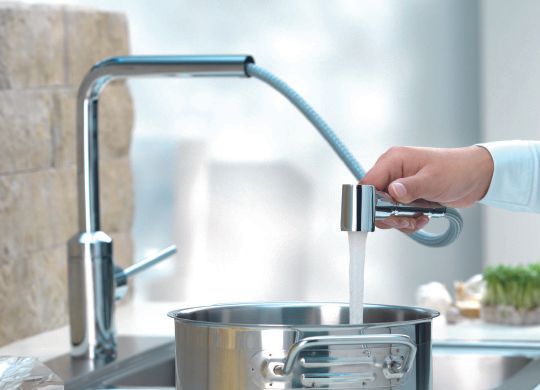 Смеситель Kludi L-ine 428210577 для кухонной мойки фото в интернет-магазине «Wasser-Haus.ru»
