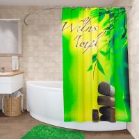 Штора для ванной Fora PH01 180х200 см, релакс фото в интернет-магазине «Wasser-Haus.ru»