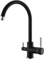 Смеситель для кухни Emar Quartz 3007 морион фото в интернет-магазине «Wasser-Haus.ru»