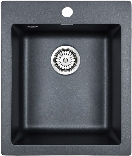 Комплект Мойка кухонная Paulmark Leer PM104249-BLM черный металлик + Смеситель Paulmark Essen Es213011-418 для кухонной мойки, черный металлик фото в интернет-магазине «Wasser-Haus.ru»