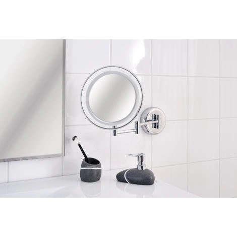 Косметическое зеркало Ridder Jasmin О3203100 с подсветкой фото в интернет-магазине «Wasser-Haus.ru»