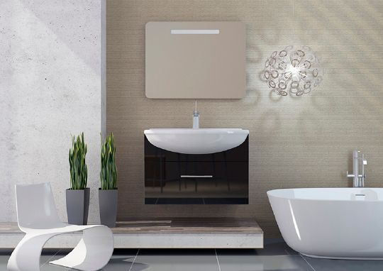Зеркало Sanvit Модерн 100 фото в интернет-магазине «Wasser-Haus.ru»
