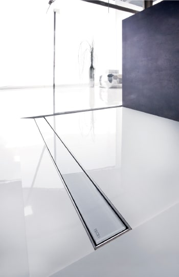 Душевой лоток TECE TECEdrainline 150 см стекло с сифоном фото в интернет-магазине «Wasser-Haus.ru»