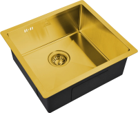 Мойка кухонная Steel Hammer SH 4844 BRONZE бронза фото в интернет-магазине «Wasser-Haus.ru»
