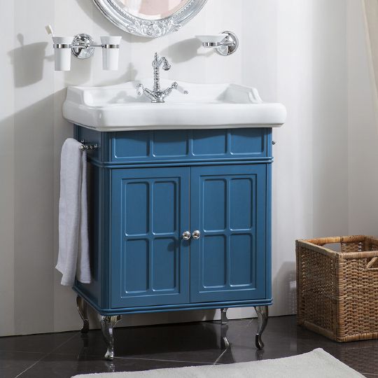 Мебель для ванной Caprigo Borgo 60 blue фото в интернет-магазине «Wasser-Haus.ru»