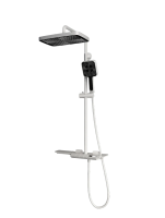 Душевая стойка RGW Shower Panels SP-34-W, белая фото в интернет-магазине «Wasser-Haus.ru»