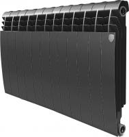Радиатор биметаллический Royal Thermo BiLiner 500 12 секций, noir sable фото в интернет-магазине «Wasser-Haus.ru»
