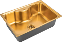 Мойка кухонная Zorg Inox PVD SZR 6545 BRONZE бронза фото в интернет-магазине «Wasser-Haus.ru»