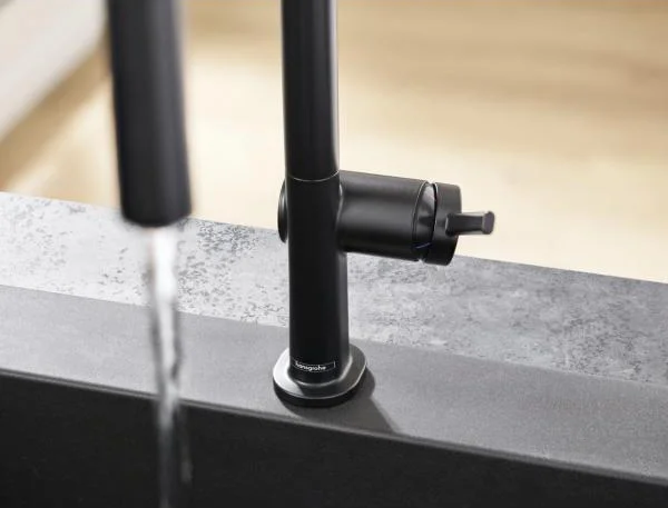 Смеситель для кухни Hansgrohe Talis M54 72804670, матовый черный фото в интернет-магазине «Wasser-Haus.ru»